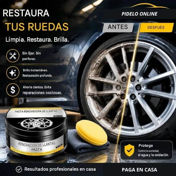 Pasta Restauradora de Ruedas