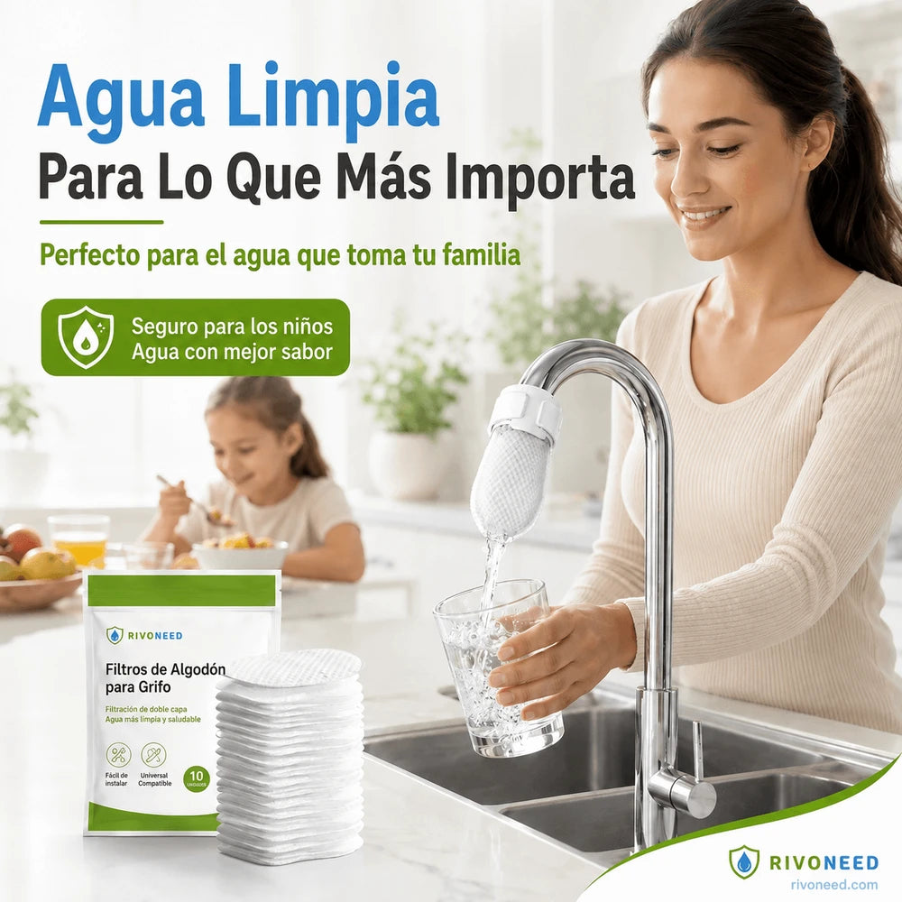 Filtrex® I Filtro de Grifo REUTILIZABLE para Sedimentos