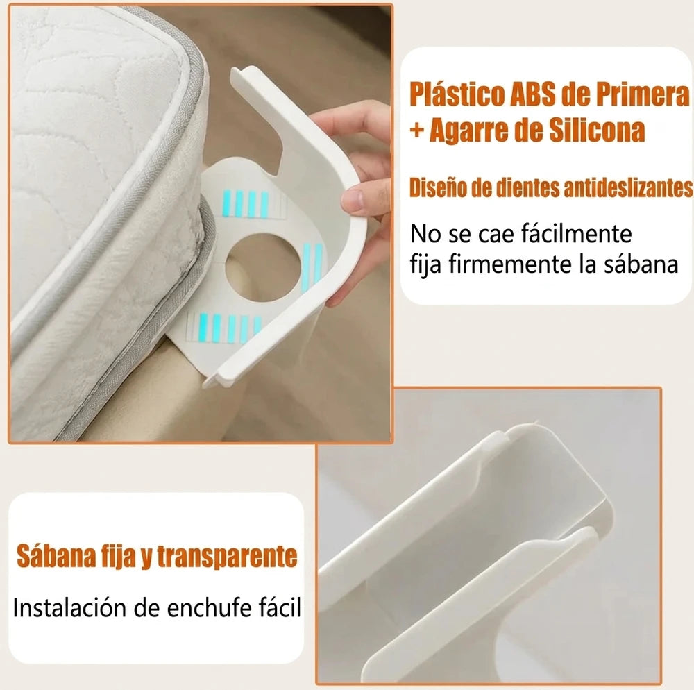 Sujetadores para Sábana Antideslizantes