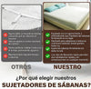 Sujetadores para Sábana Antideslizantes
