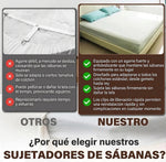 Sujetadores para Sábana Antideslizantes