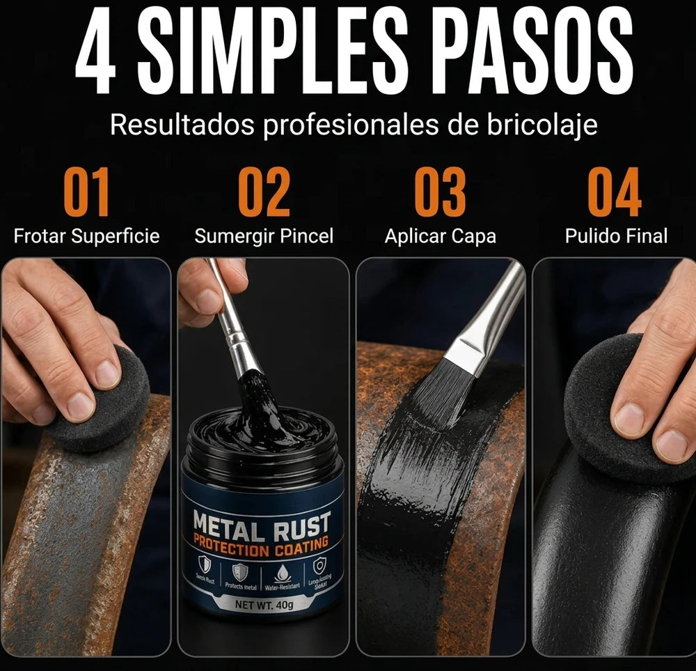 RustBlock™|Pasta Reparadora de Oxido Metálico