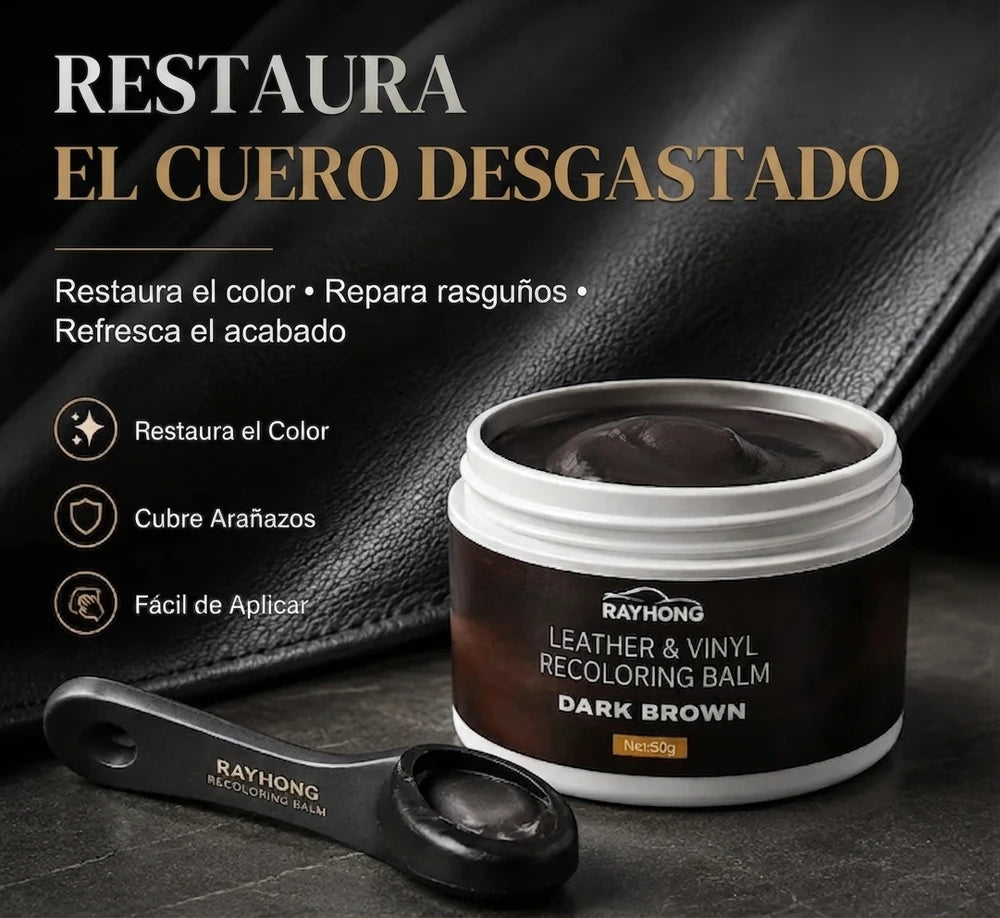 CueroRestore| Balsamo Reparador Para Cuero