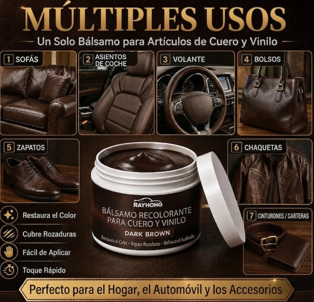CueroRestore| Balsamo Reparador Para Cuero