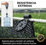 SunGrip® Kit de Clips de Fijación para Media Sombra