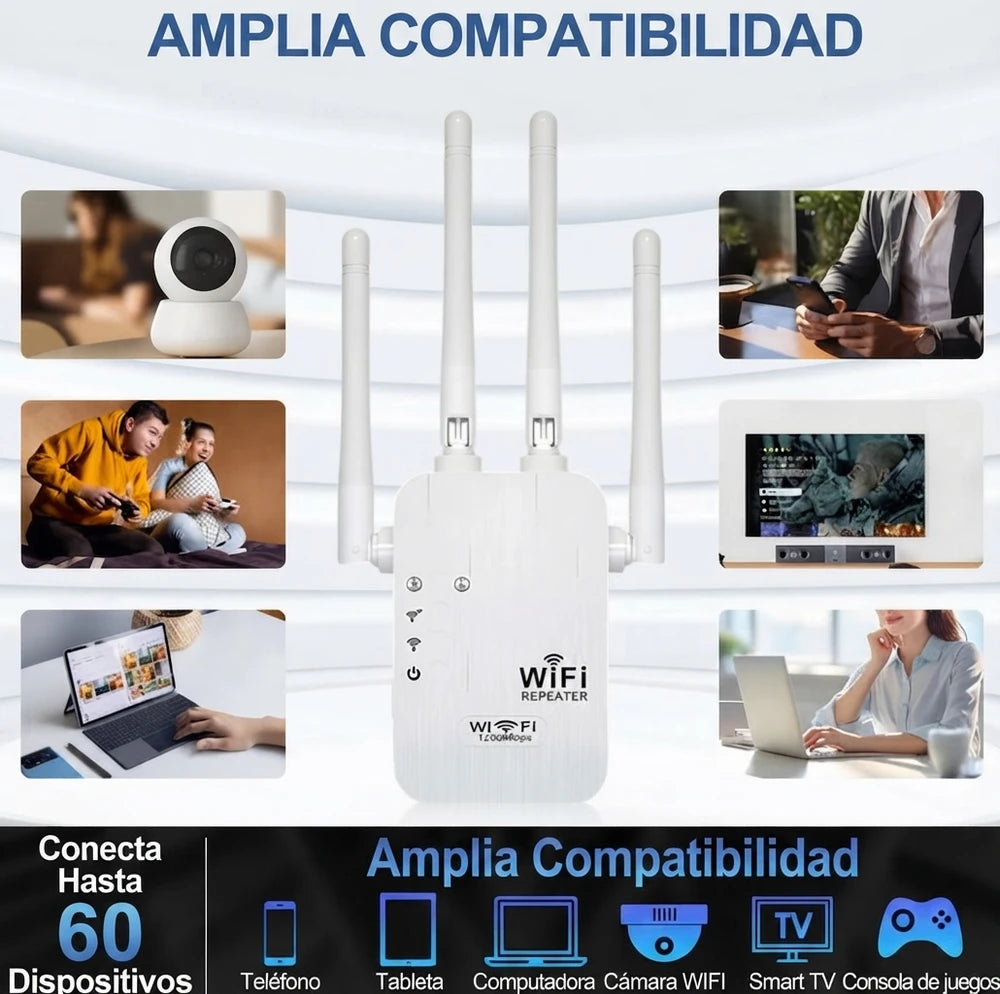 WiFiBoost Amplificador De Señal Wifi