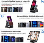 SoundBase | Altavoz Bluetooth inalámbrico con soporte y carga.