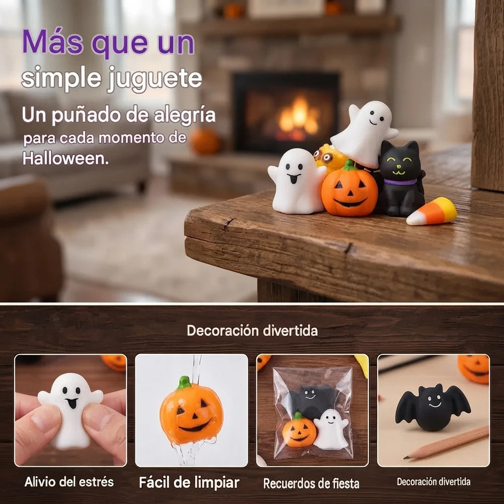Squiween| Juguetes antiestrés Halloween Squishies
