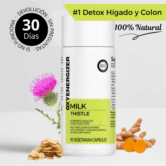 OxyEnergizer® Cardo Mariano I Detox Hígado y Colon