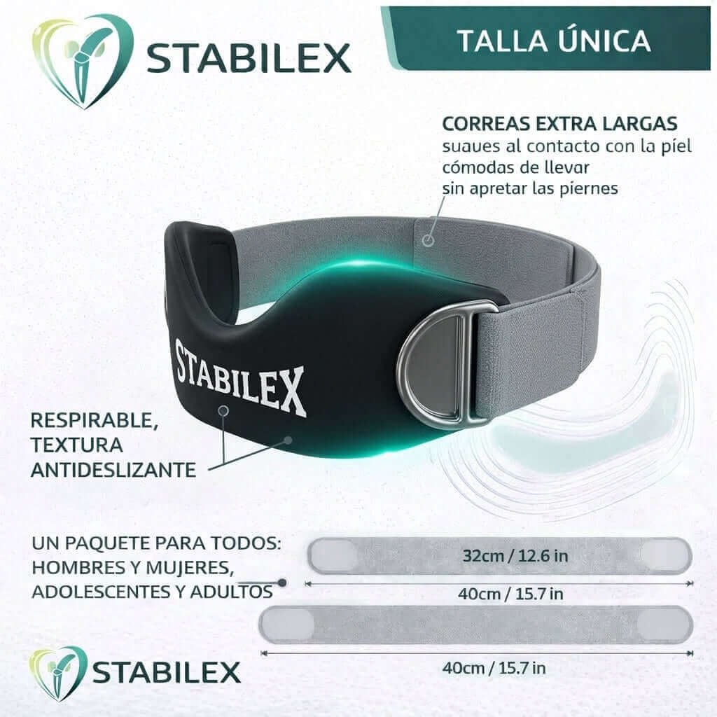 Pack x2 Rodilleras Rotulianas Ajustables Stabilex Pro™
