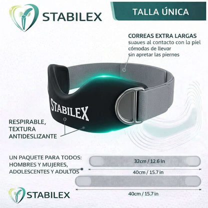 Pack x2 Rodilleras Rotulianas Ajustables Stabilex Pro™