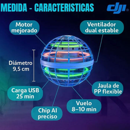 Mini Dro® Jueguete Spinner volador