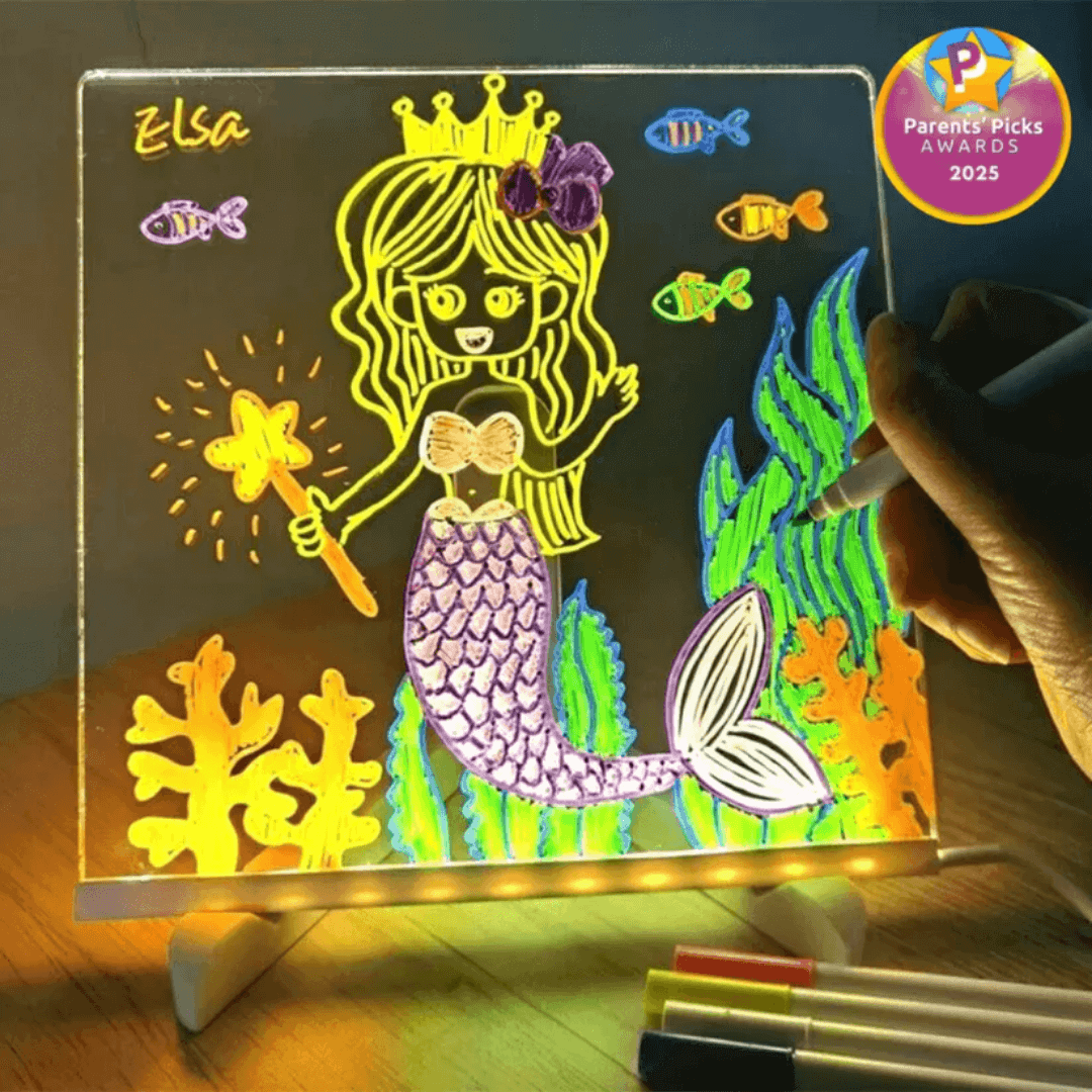 LuzPad™ Pizzara led magica + 7 marcadores gratis
