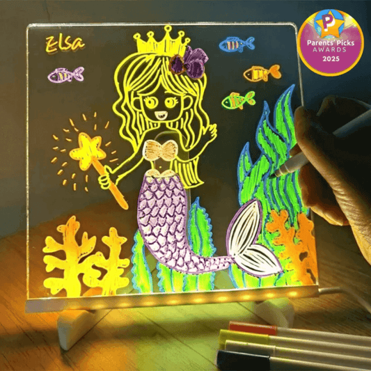 LuzPad™ Pizzara led magica + 7 marcadores gratis