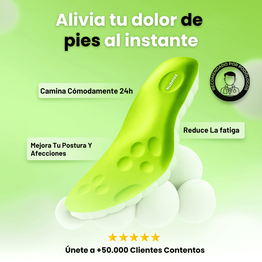 Combo Plantillas Nubelas | Comodidad en cada pisada - 1 Para entrenar y 1 para el dia a dia