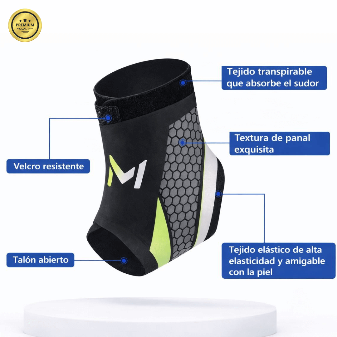 Tobillera deportiva de compresion