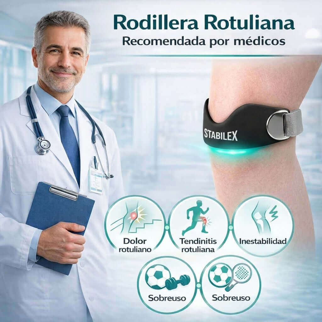 Pack x2 Rodilleras Rotulianas Ajustables Stabilex Pro™