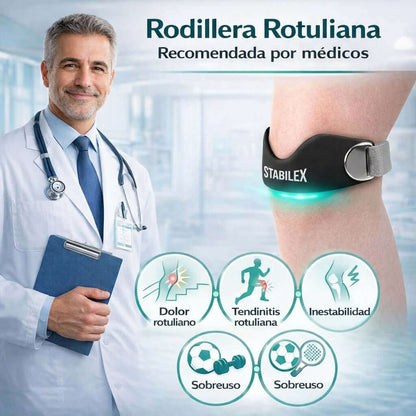 Pack x2 Rodilleras Rotulianas Ajustables Stabilex Pro™