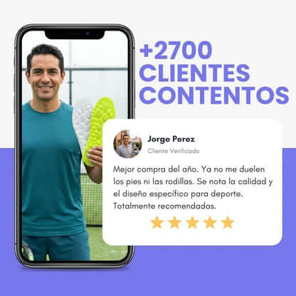 Kit Alto Rendimiento CorePádel® - 2 Pares Plantillas deportivas + recursos para mejorar tu rendimiento en la cancha