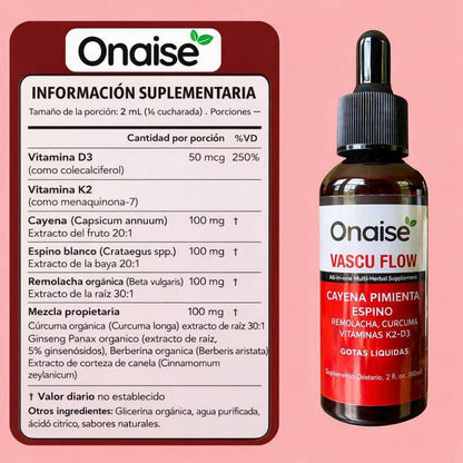 Pimienta de Cayena Estimulante cardiovascular I 2x1