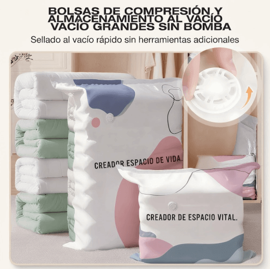 PackSpace™| Bolsas Organizadoras al Vacío