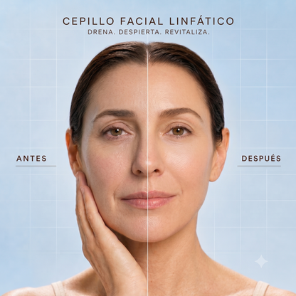 Cepillo Facial Nuda ™ Define y reduce la hinchazón de tu cara