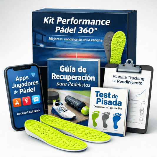 Kit Alto Rendimiento CorePádel® - 2 Pares Plantillas deportivas + recursos para mejorar tu rendimiento en la cancha