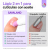 Cutelia® Lapiz removedor de cuticulas - Compra 1 y lleva 1 GRATIS