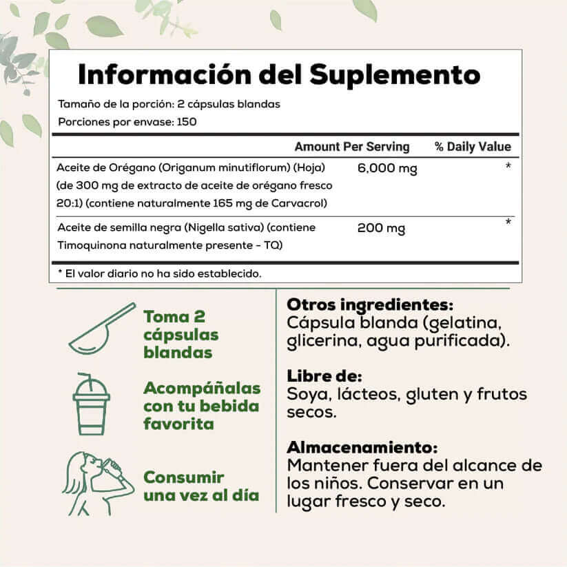 Microingredients® Aceite de Oregano