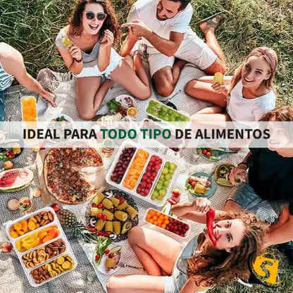 Homyx® Organizador de alimentos x3 Unidades