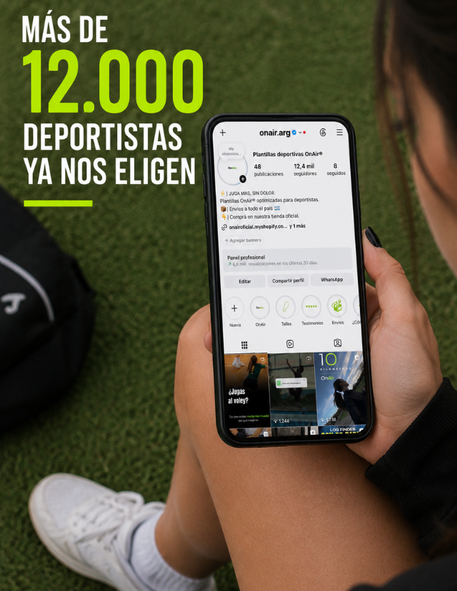 OnAir®:Plantillas Deportivas de Alto Rendimiento
