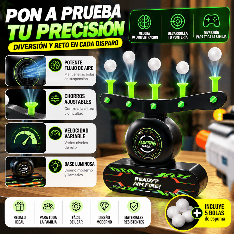 Juego Disparo Pelotas Flotantes