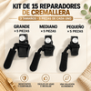 Kit Universal De Reparacion De Cremalleras x 15 Unidades
