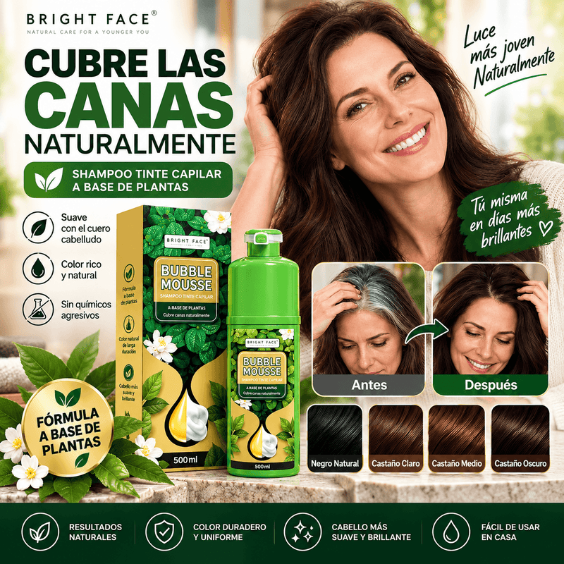 Tinte de Cabello a base de plantas naturales 500ml