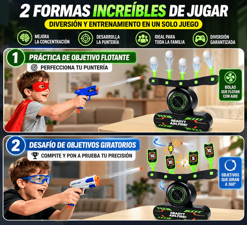 Juego Disparo Pelotas Flotantes
