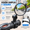 Par de Espejos Retrovisor Convexo para Bicicleta