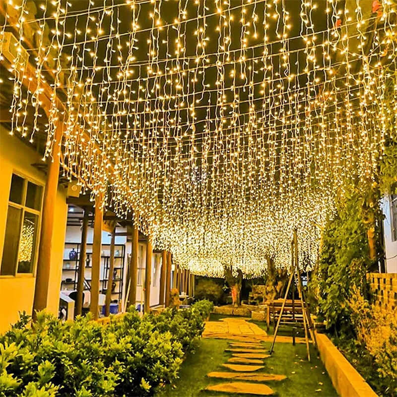Jollylights® luz de hada navideña Pack 2x1 - 15 m cada uno con 400 leds