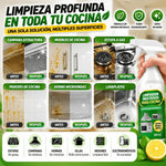 Spray limpiador de cocina con enzimas naturales