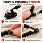 Kit Universal De Reparacion De Cremalleras x 15 Unidades