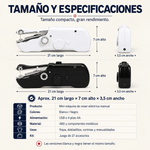 Kit Mini Maquina de Coser Electrica + accesorios