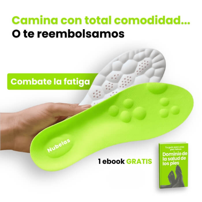 Combo Plantillas Nubelas | Comodidad en cada pisada - 1 Para entrenar y 1 para el dia a dia