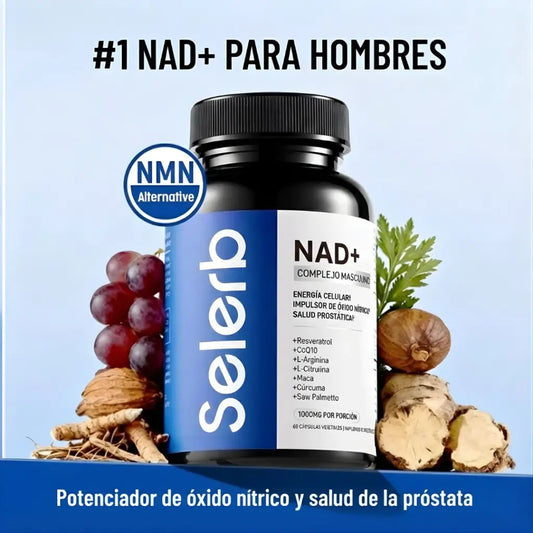 Salerb® NAD+ para Hombres - 60 Cápsulas