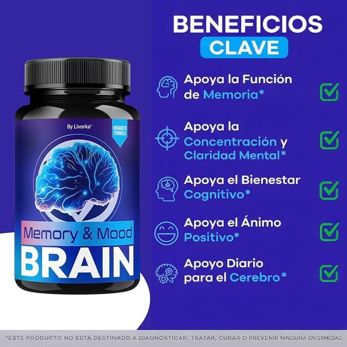 Neuro Brain® Memoria • Enfoque • Claridad Mental