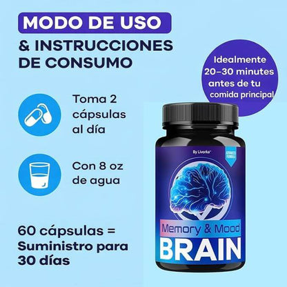 Neuro Brain® Memoria • Enfoque • Claridad Mental